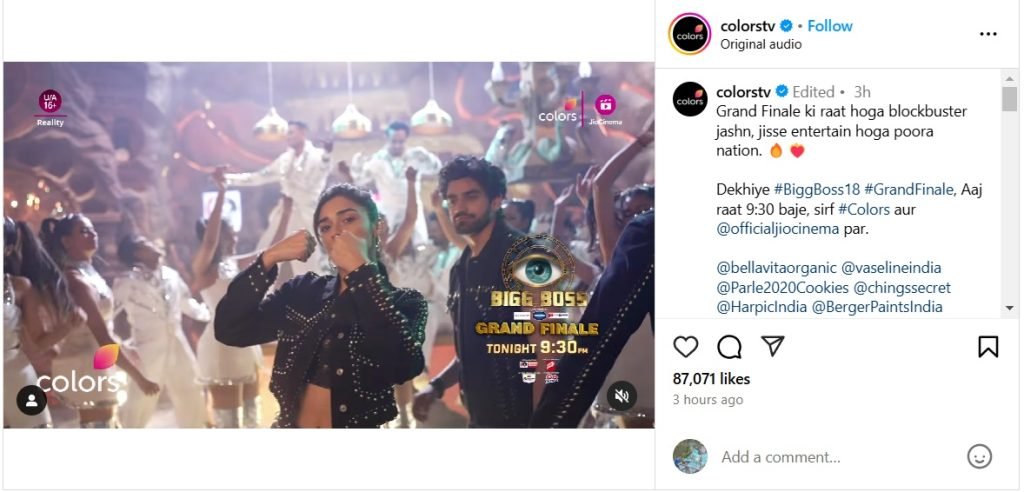 Bigg Boss 18 Finale Chum Darang Shines with Stunning Dance Performance Viral Video Bollywoodlifes.in