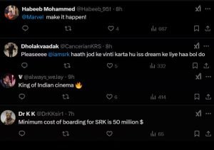 Captain America Wants Shah Rukh Khan to Join the Avengers Bollywoodlifes.in