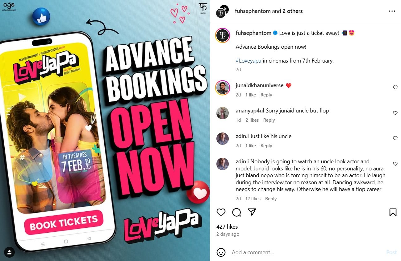 Loveyapa Review Junaid Khan Shines This Fun Tech-Driven Love Story Bollywoodlifes.in