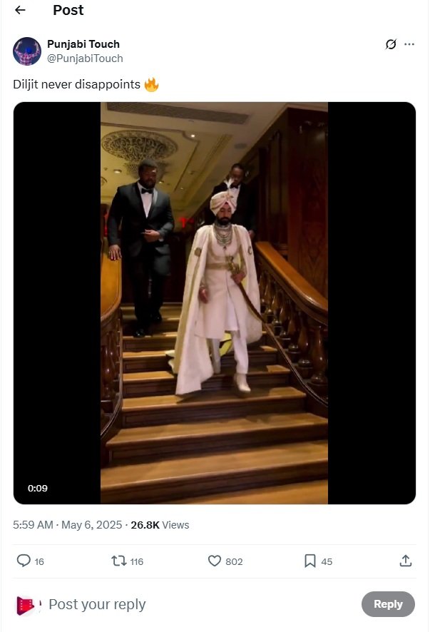 Diljit Dosanjh Shines at Met Gala 2025 in Royal Punjabi Look Bollywoodlifes.in