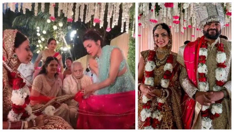 Siddharth Chopra and Neelam Upadhyay Tie the Knot Best Moments from Their Wedding Bollywoodlifes.in