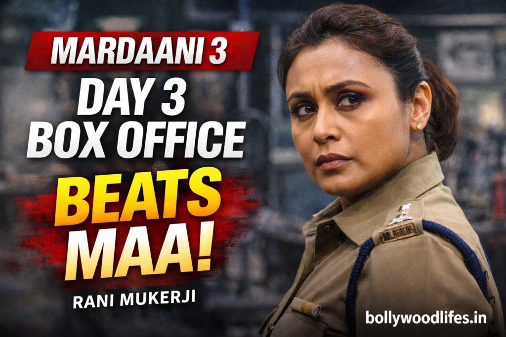 Mardaani 3 Box Office Day 3 Rani Mukerji Cop Drama Surges Ahead Overtakes Kajol Maa bollywoodlifes.in