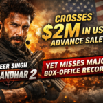Ranveer Singh Dhurandhar 2 crosses $2M in US advance sales yet misses major box office record bollywoodlifes.in