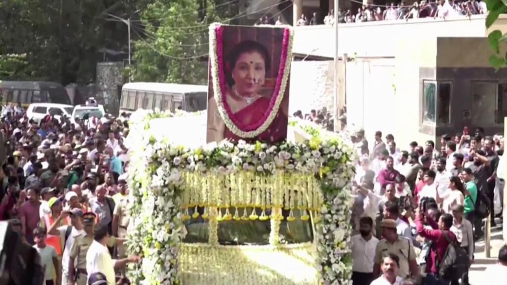 Asha Bhosle Funeral Nation Pays Tribute to Legend