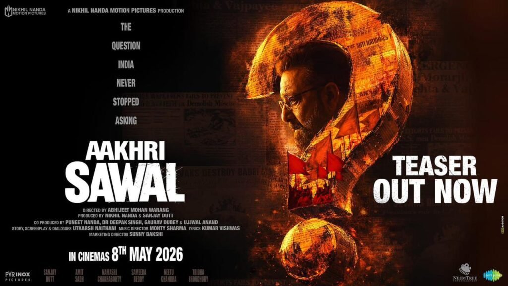 Aakhri Sawaal Teaser Sanjay Dutt Shines in Drama