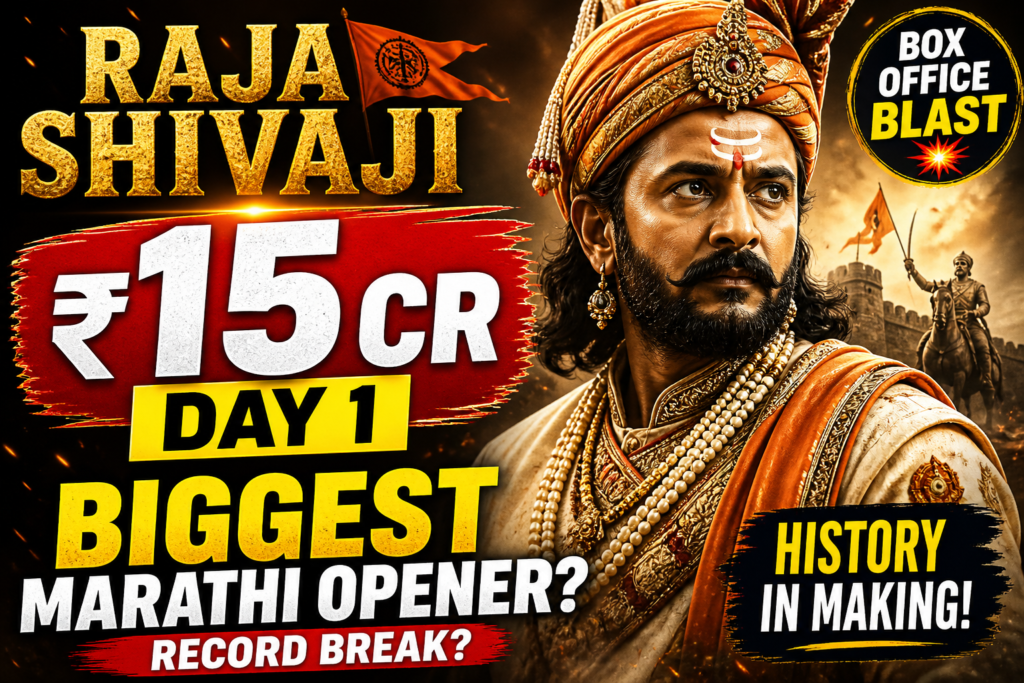 Raja Shivaji Day 1 Box Office Riteish Film Creates History bollywoodlifes.in
