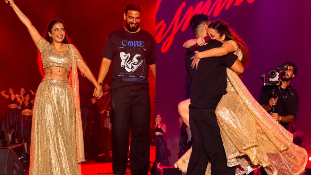 Jasmine Sandlas Engaged Dhurandhar Singer Reveals Fiancé During Delhi Concert