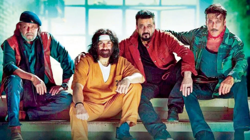 Baap Sunny Deol Mithun Sanjay Dutt & Jackie Shroff Peppy Dance Track Creates Buzz