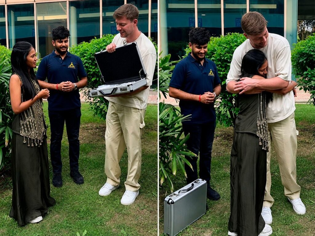 MrBeast Rewards Indian Woman With $10,000 After 365 Days!